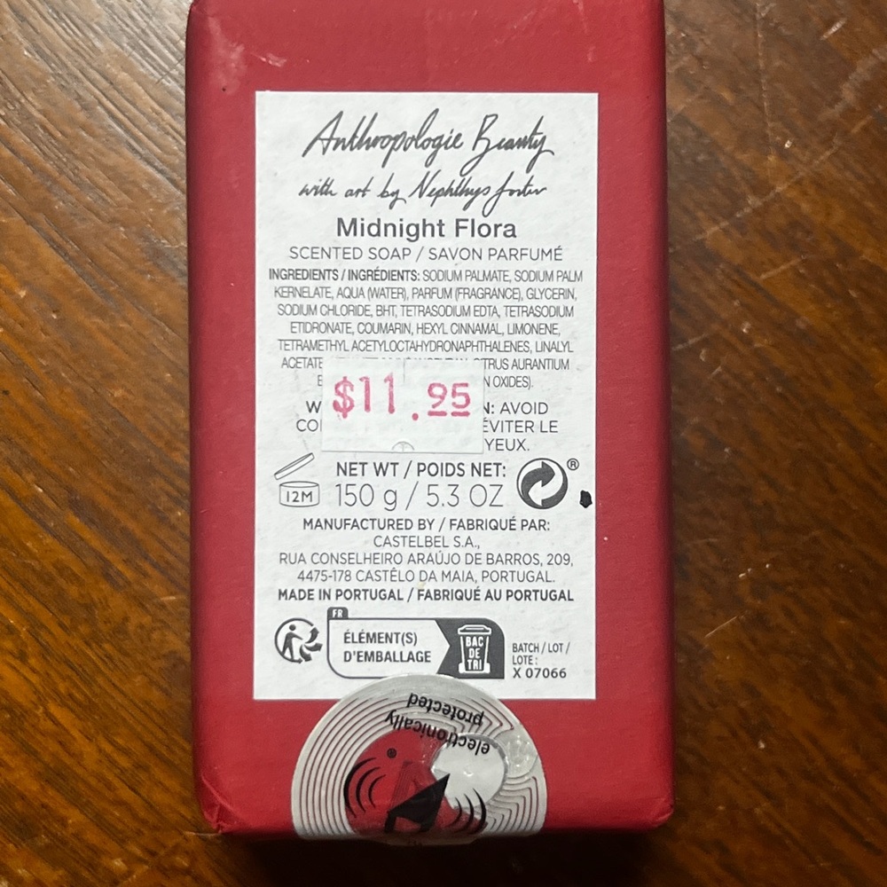 NWT Anthropologie Beauty “Dancing in the Moonlight” Bar Soap - Picture 4 of 5